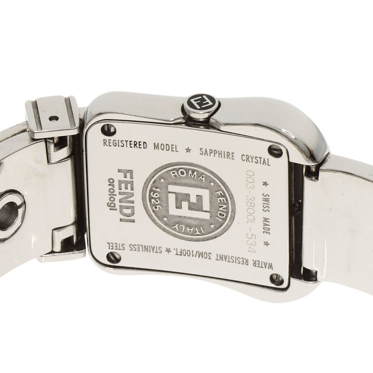 楽天市場】フェンディ 3800L バックルモチーフモチーフ 腕時計