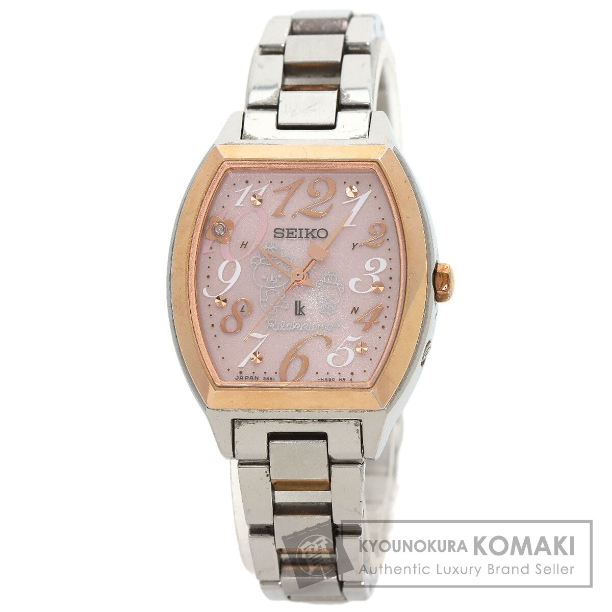 楽天市場】セイコー 3B51HAA0 ルキア リラックマ限定 腕時計