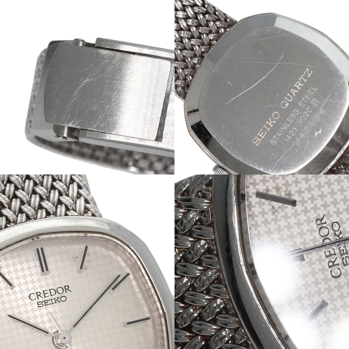 楽天市場】セイコー 1421-5020 クレドール スクエアフェイス 腕時計
