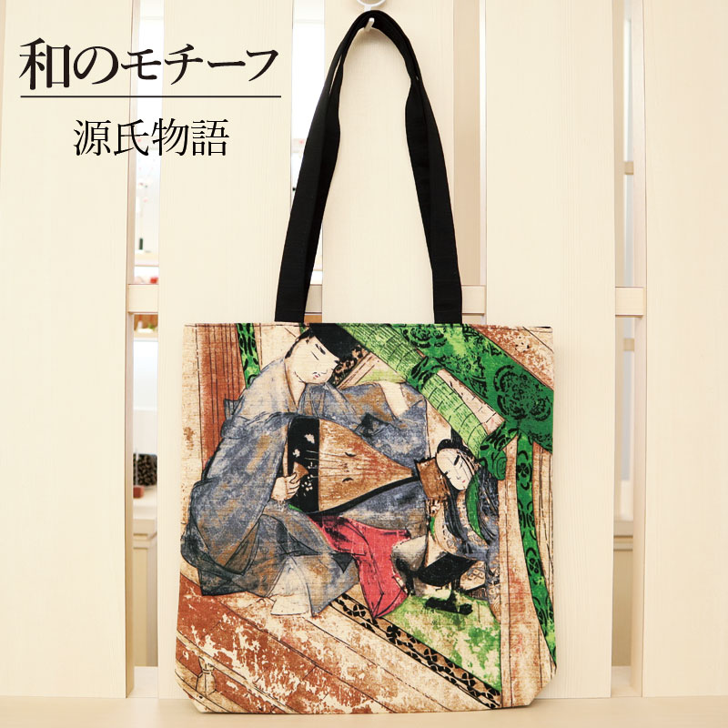 楽天市場】トートバッグ 和のモチーフ 9種 /トートバッグ 和柄 赤富士