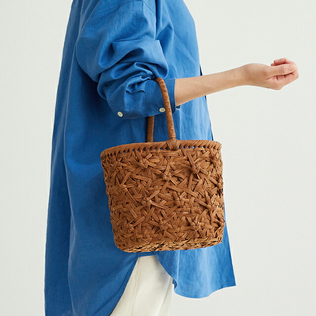 楽天市場】やまぶどうバスケット(二番皮/みだれ×花/一本手/楕円型/中