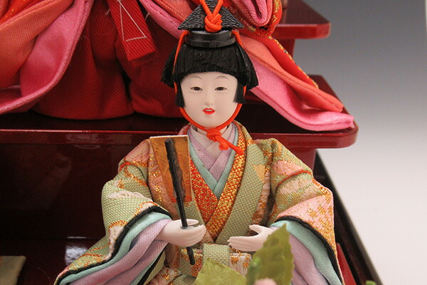 楽天市場】雛人形 ひな人形 K102 オルゴール付き【三人官女】【五人