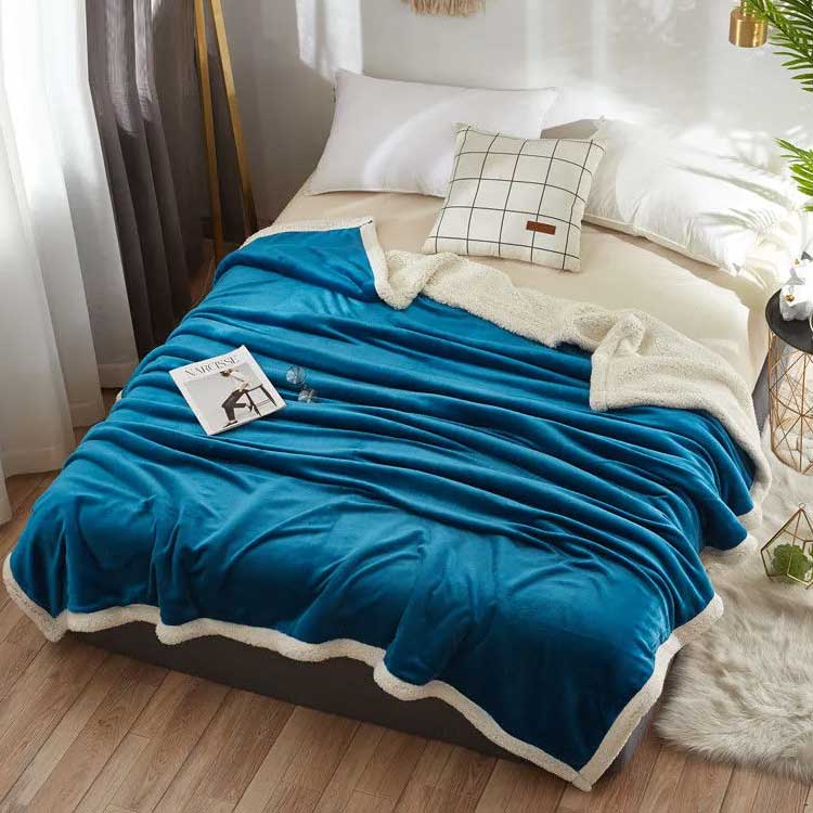 楽天市場】毛布 両面ベルベット 毛布 抗菌防臭 ブランケット ひざ掛け