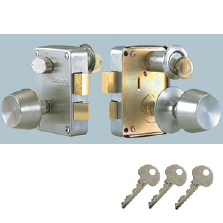 楽天市場】ユーシンショウワ 鍵 シリンダー 7680KJ (外開き用) SHOWA