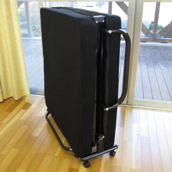 楽天市場】折りたたみベッド 低反発マット 厚い リクライニング機能付