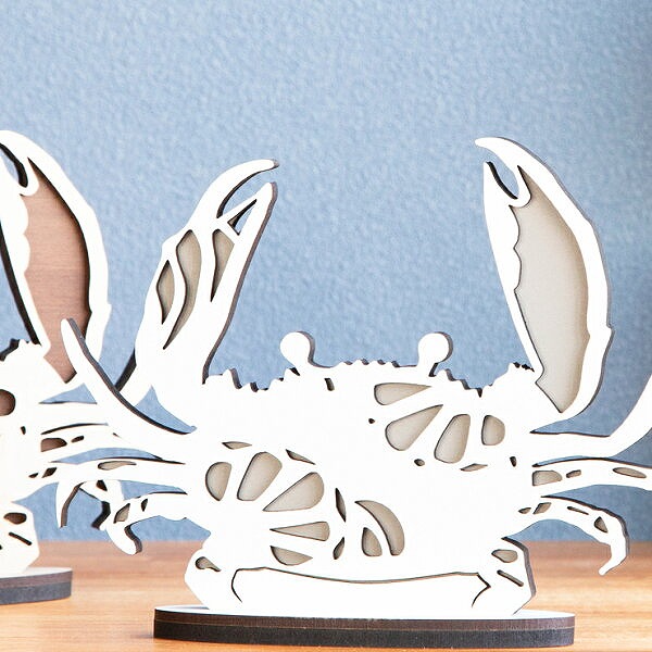 楽天市場】3/4〜 ☆10%OFF☆ 蟹 オブジェ アクセサリースタンド かに