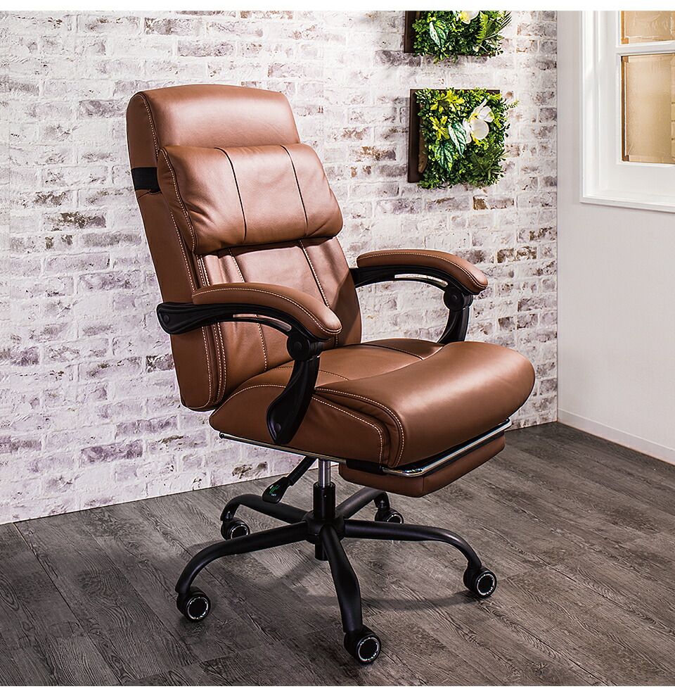 楽天市場】オフィスチェア 本革 チェア 牛革 レザー 高級 社長椅子
