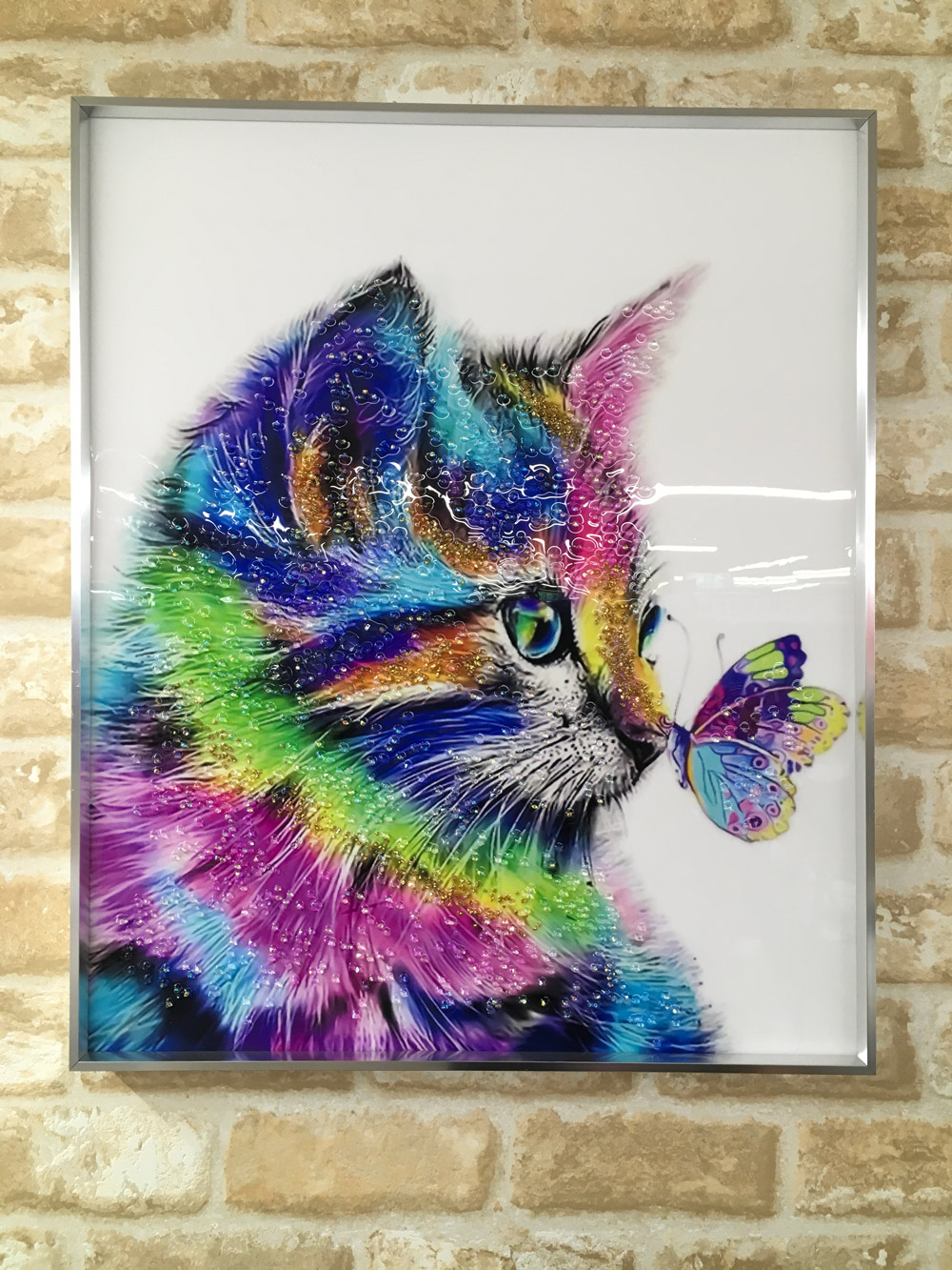 楽天市場】【クリスタルアート ムギ NO.222】クリスタルピクチャー・壁