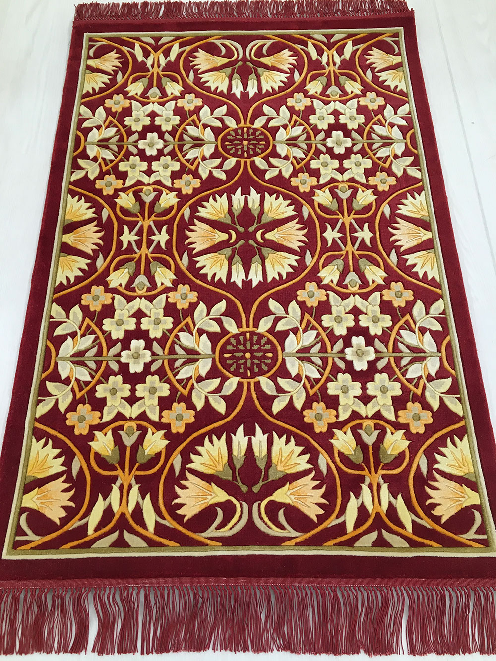 楽天市場】【中国段通 シルク 玄関マット】「情熱」絨毯(じゅうたん