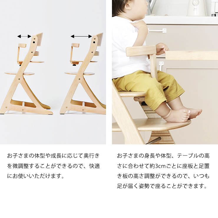 楽天市場】すくすくチェア スリムプラス テーブル付きyamatoya（大和屋