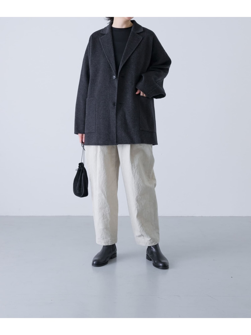 楽天市場】ウールテーラードショートコート かぐれ カグレ ジャケット