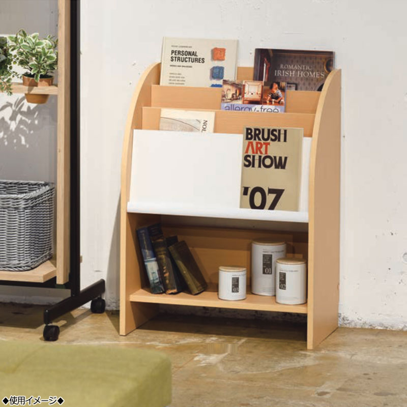 US FURNITURE】公共用 インダストリアル パンフレットラック 本棚 US