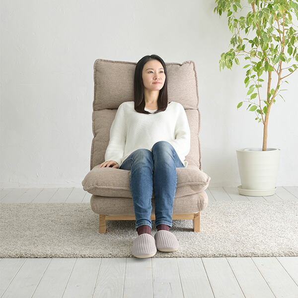 楽天市場】ハイバック リクライニングソファ 幅62 奥行89 高さ97cm