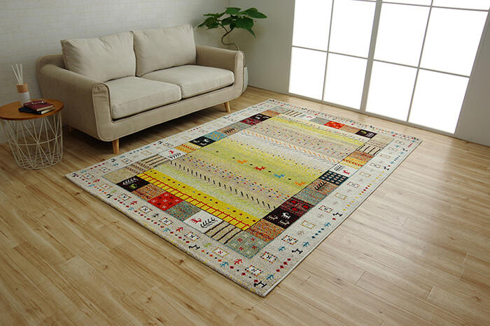 楽天市場】イケヒコ ラグ カーペット ウィルトン織 ラグカーペット