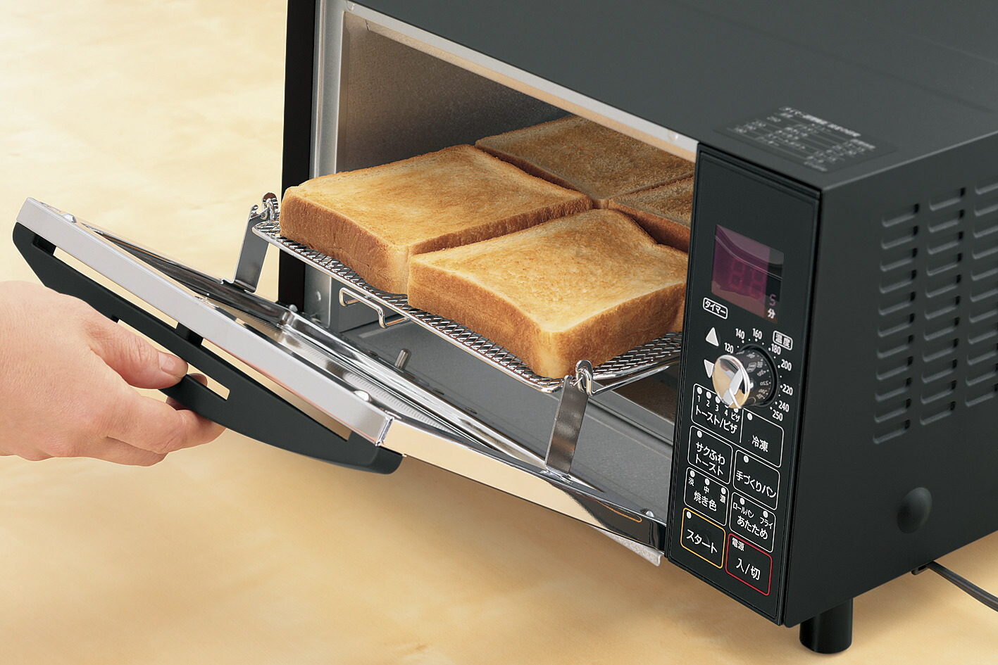 楽天市場】象印オーブントースター マットブラック ET-GP30-BZ 送料