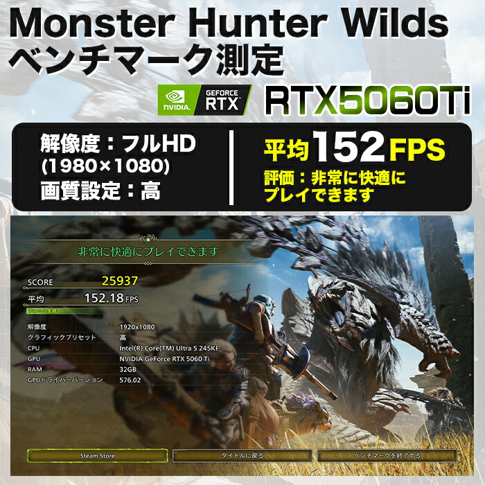 楽天市場】【最新RTX5060Ti】【国内組立の 新品】ゲーミングPC