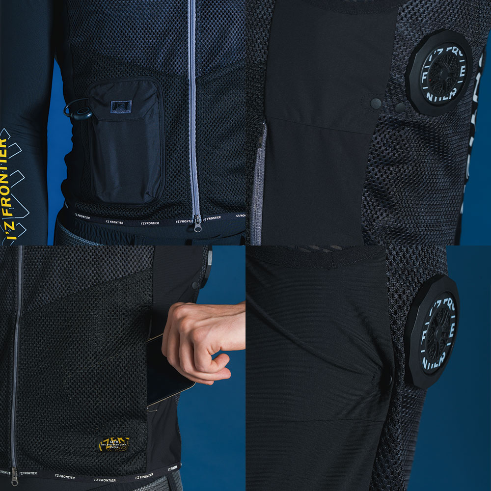 楽天市場】アイズフロンティア 冷却ペルチェ5個タイプインナーベスト