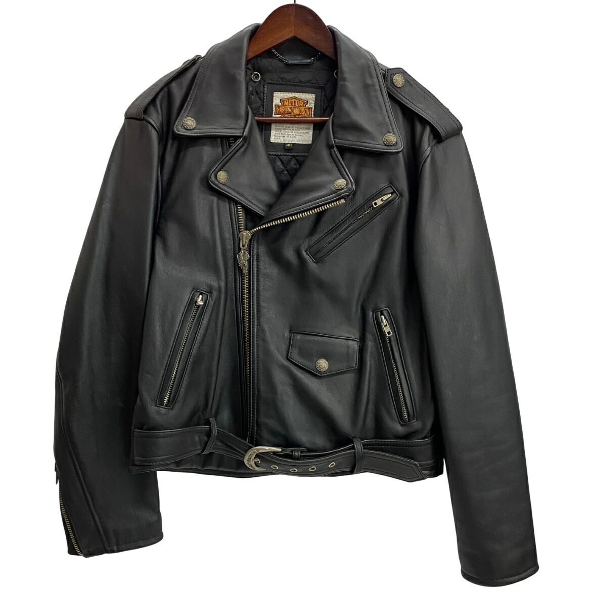 楽天市場】harley davidson ダブルライダースの通販