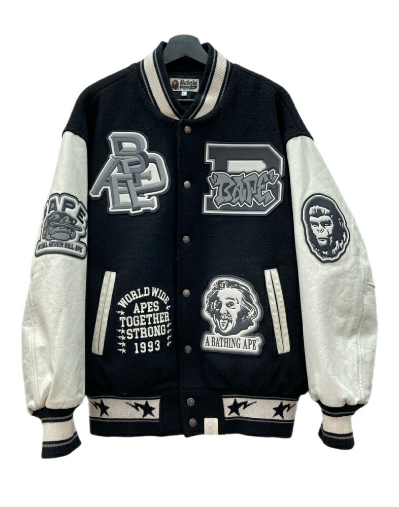 楽天市場】スタジャン メンズ（ブランドア ベイシング エイプ）の通販