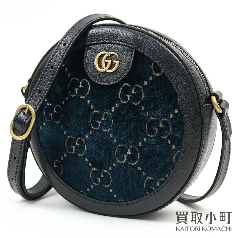 楽天市場】【美品】グッチ 【GUCCI】GGベルベット ラウンド ショルダー