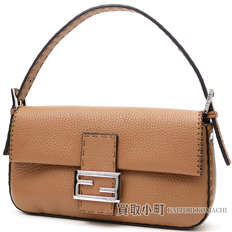 楽天市場】【美品】フェンディ 【FENDI】セレリア バゲット ブラウン