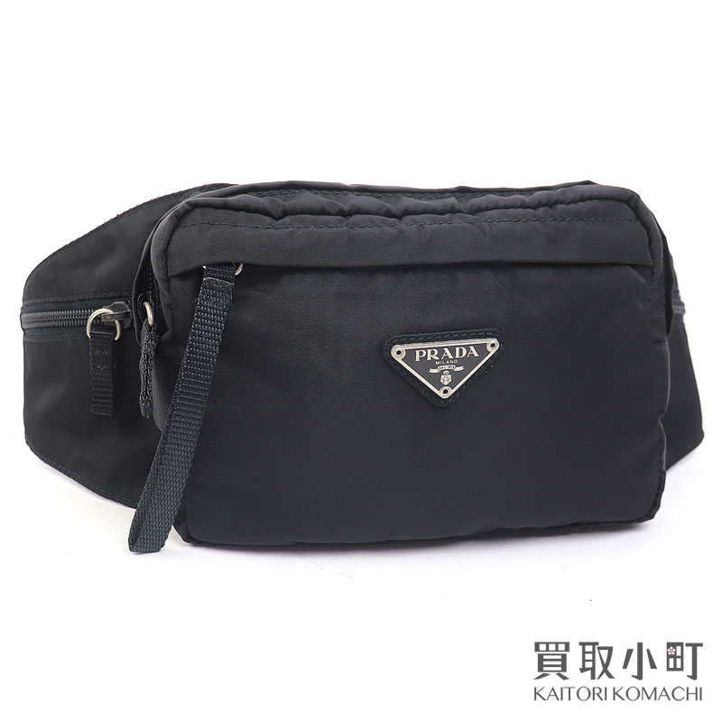 楽天市場】プラダ 【PRADA】ナイロン ファニーパック トライアングル