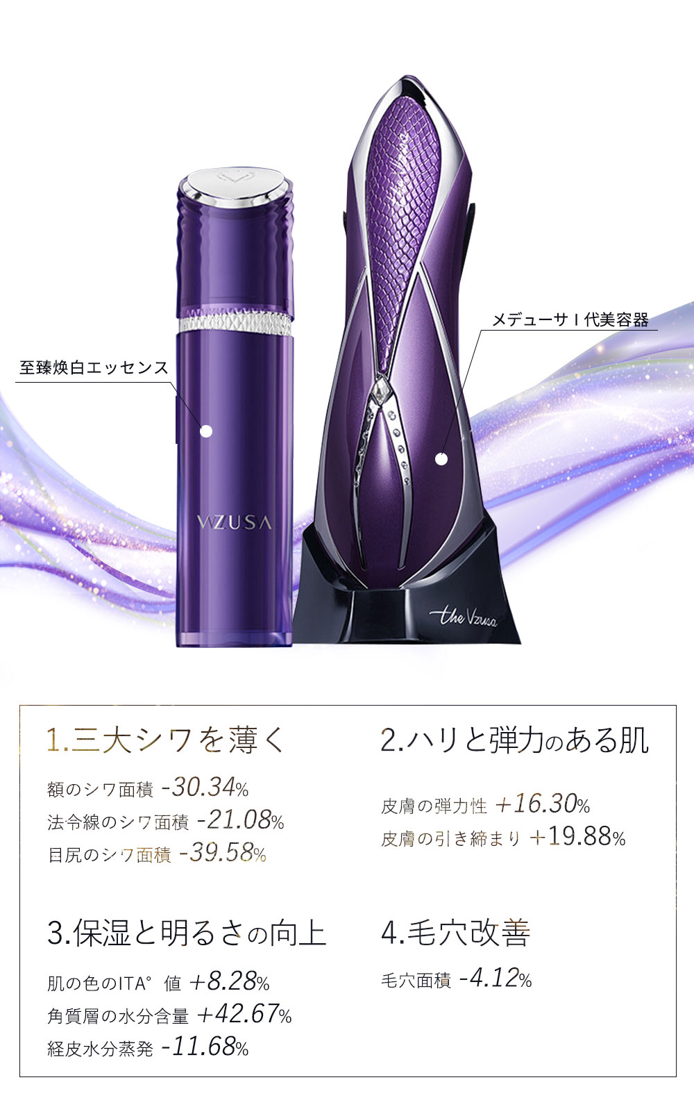 ザメデューサ The vzusa 保湿美容液 120m×2本 the Vzusa MOISTURIZER