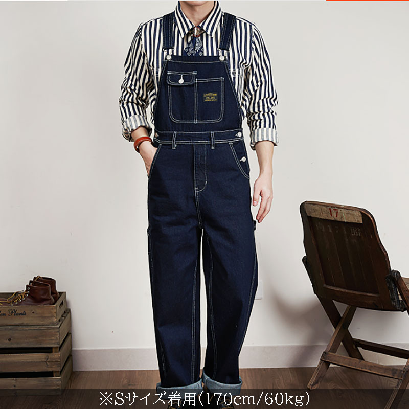 楽天市場】オーバーオール サロペット メンズ おしゃれ パンツ