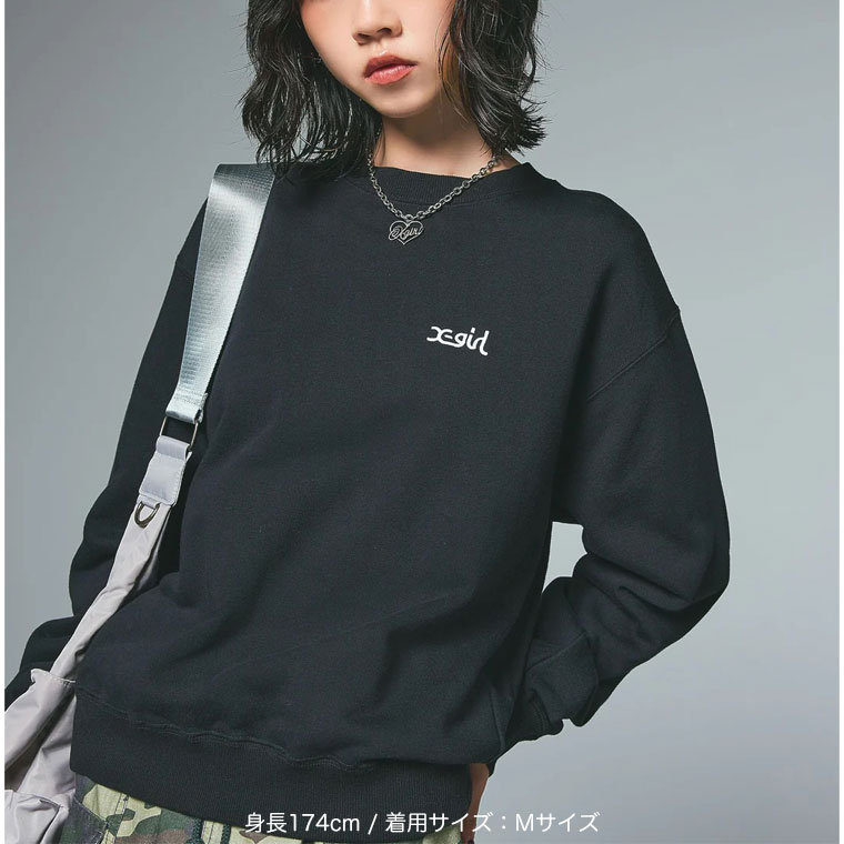 楽天市場】エックスガール トレーナー X-girl FACE PATCH AND LOGO