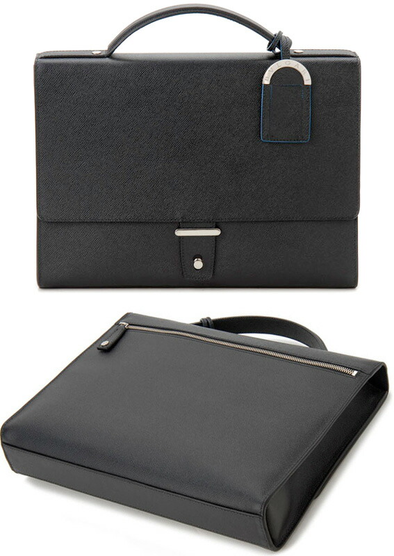 カナ様 BULGARI ブルガリ ビジネスバッグ ガンチーニ サフィアーノ