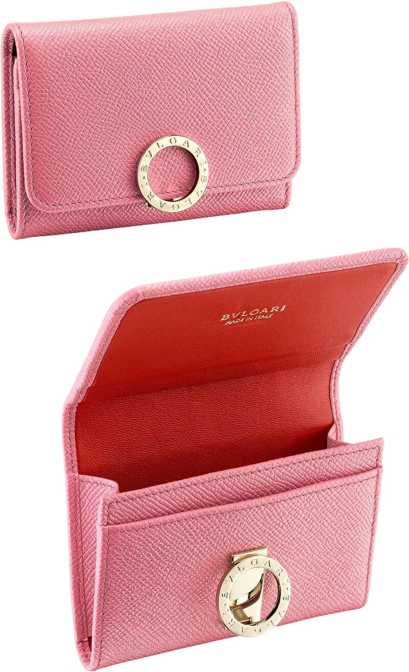 楽天市場】BVLGARI ブルガリブルガリ 名刺入れブラック ピンク ダーク