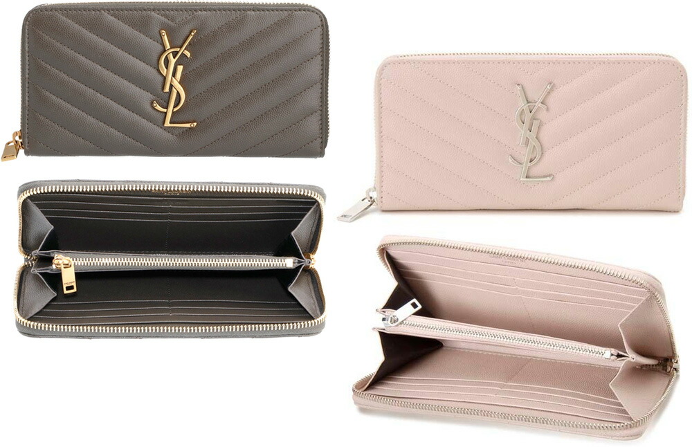 楽天市場】YVES SAINT LAURENT PARISイヴサンローラン パリYSL ZIP