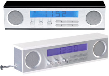 楽天市場】LEXON LA75 LONG LCD CLOCK radioレクソン ロングLCD