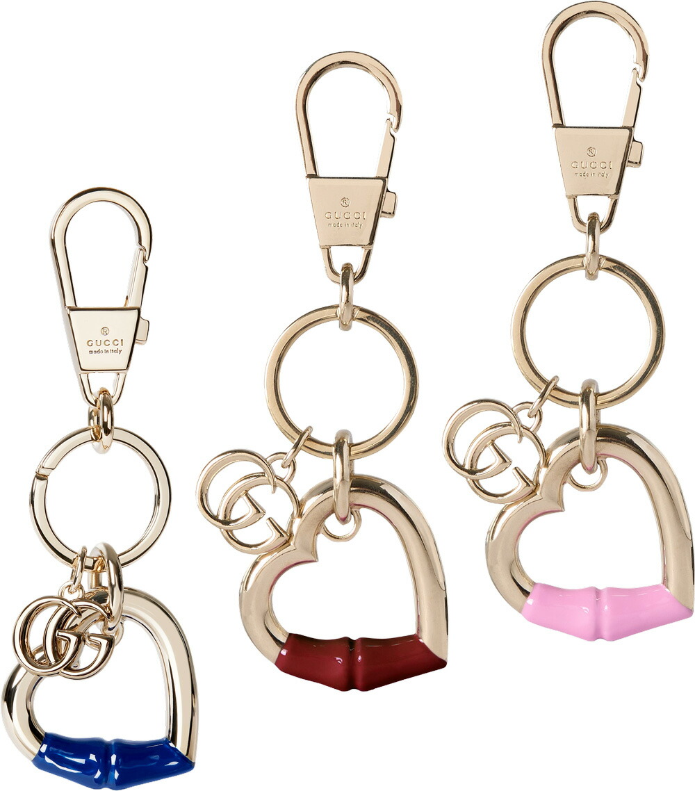 楽天市場】GUCCI グッチ レディースキーホルダーバンブーオープン
