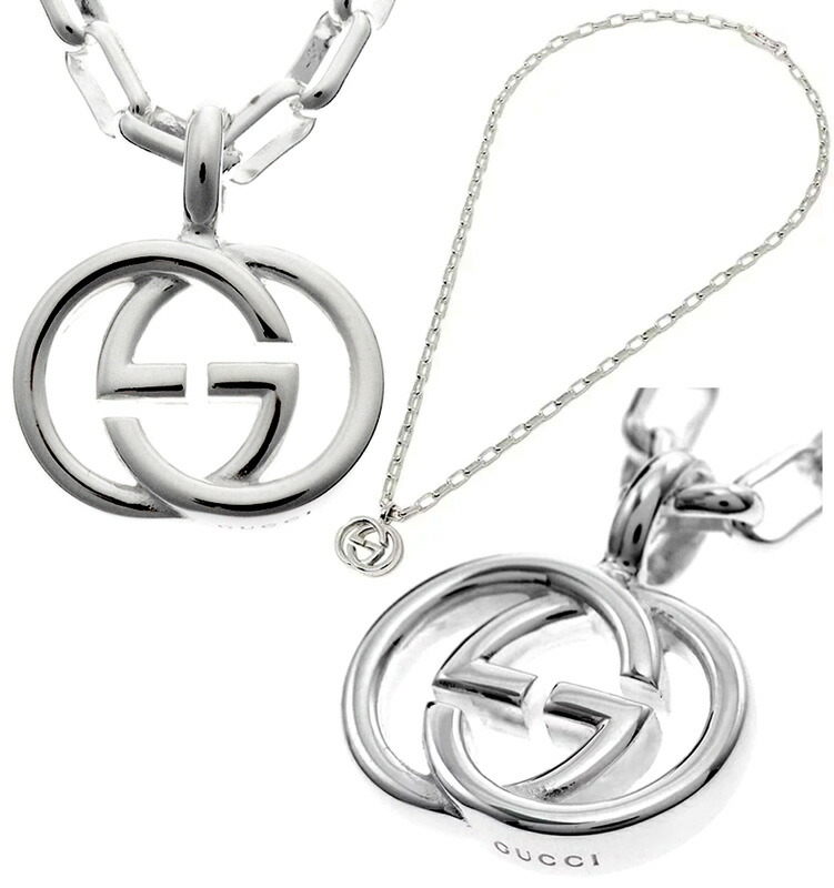 Gucci ダブルGロゴ シルバーネックレス 約50cm 楽天市場】GUCCI グッチ