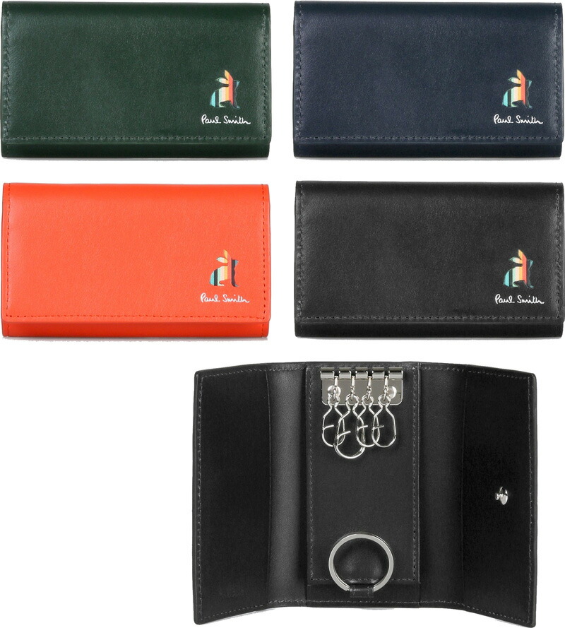 楽天市場】Paul Smith ポールスミスキーリング付き4連キーケース