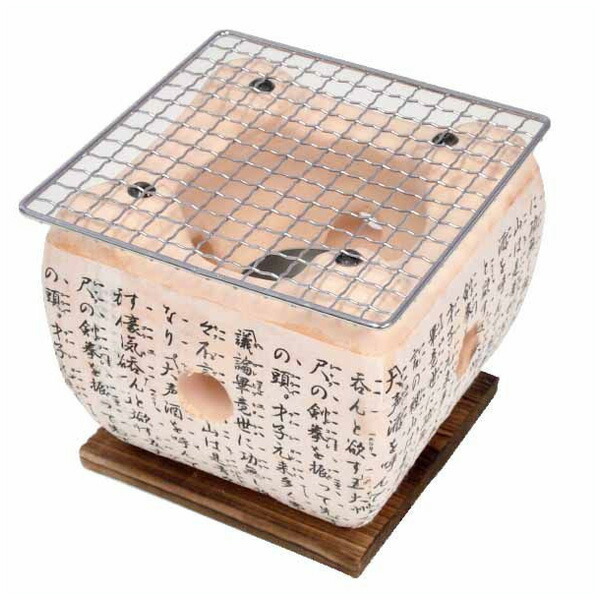 楽天市場】民芸コンロ 火皿 敷板 金網付 15cm 固形燃料専用 本格派民芸