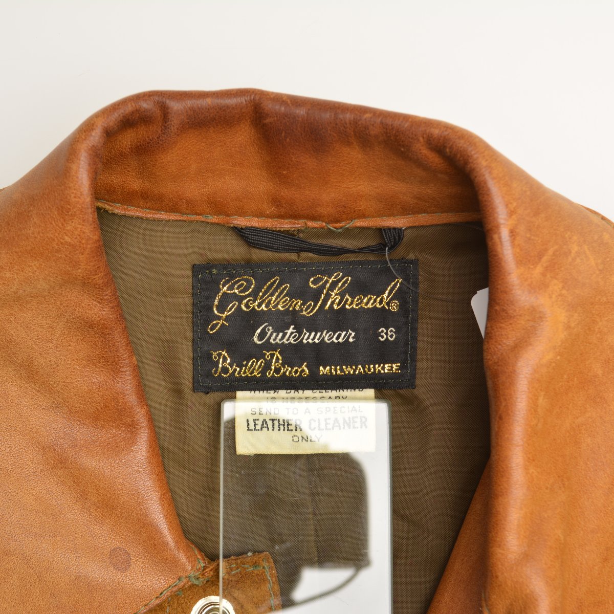 楽天市場】【中古】Golden Thread Brill Bros70s スエードレザー