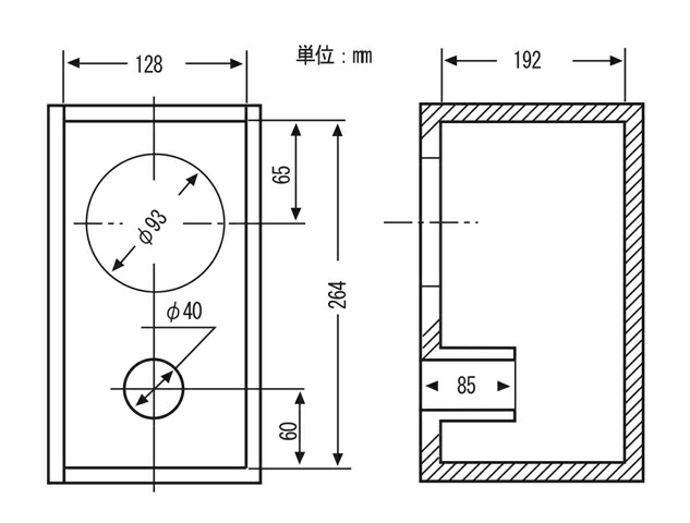 楽天市場】FOSTEX FF105WK 10cmフルレンジ スピーカーユニット（1台