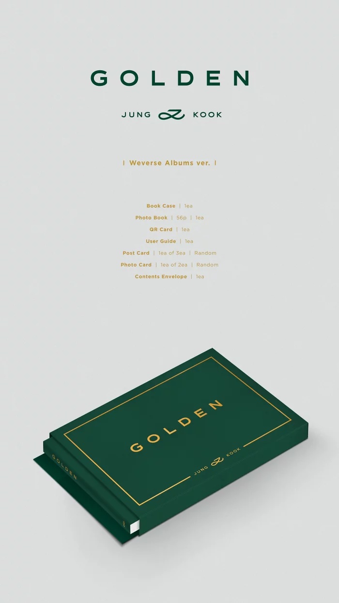 楽天市場】【おまけ付き】 JUNGKOOK 1st ALBUM GOLDEN (Weverse Albums