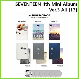楽天市場】【おまけ付き】SEVENTEEN 4th Mini Album 'Al1' (Ver.1, Ver