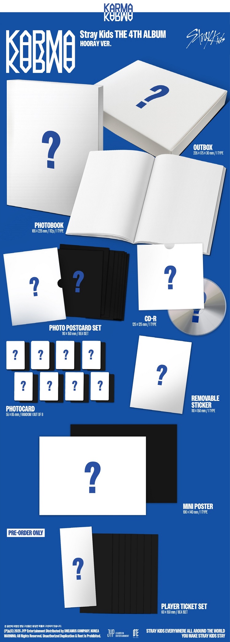 楽天市場】[初回特典+おまけ付き] Stray Kids [KARMA] 一般版