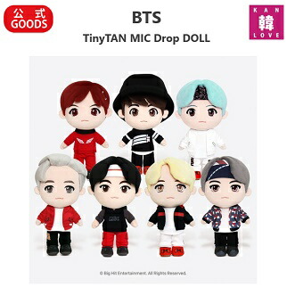 楽天市場】[おまけ付き] BTS キャラクター ぬいぐるみ MIC Drop ver
