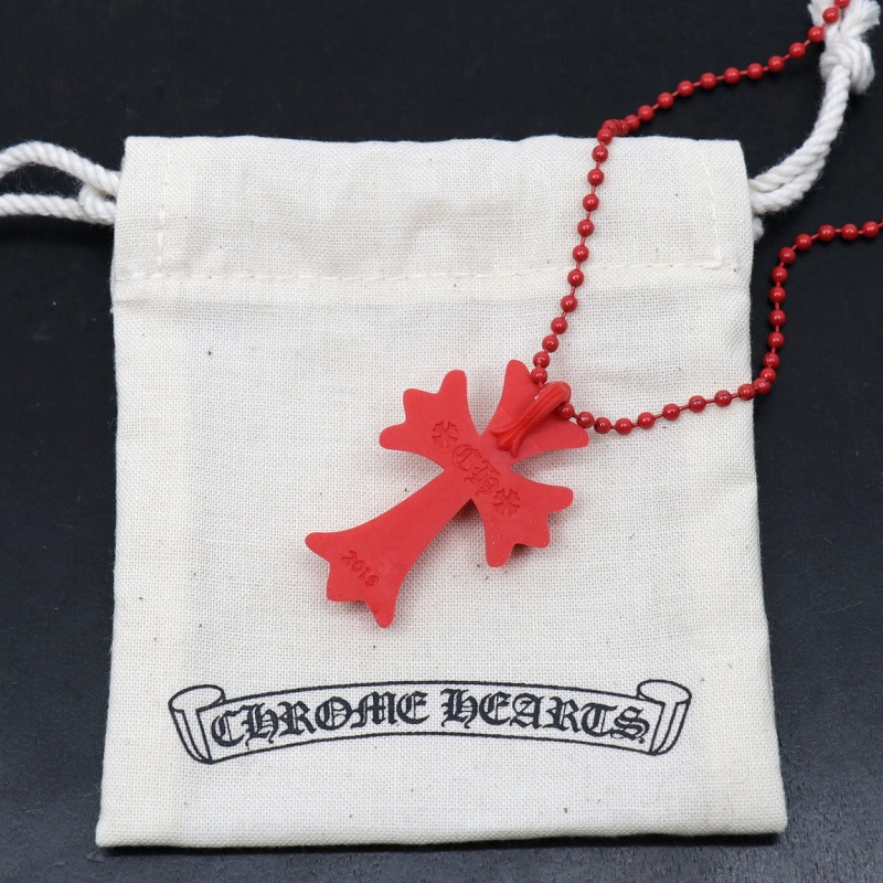 楽天市場】クロムハーツ【CHROMEHEARTS】【レッド】ラバーCHクロス