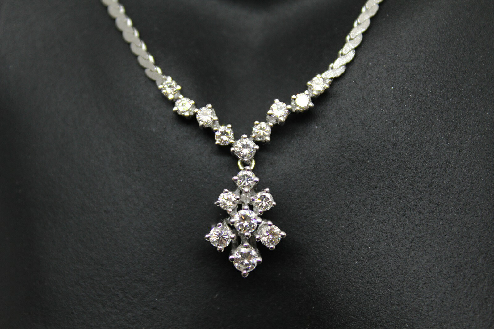 購入 天然ダイヤモンドトリロジーチェーンアンクレットP850 天然