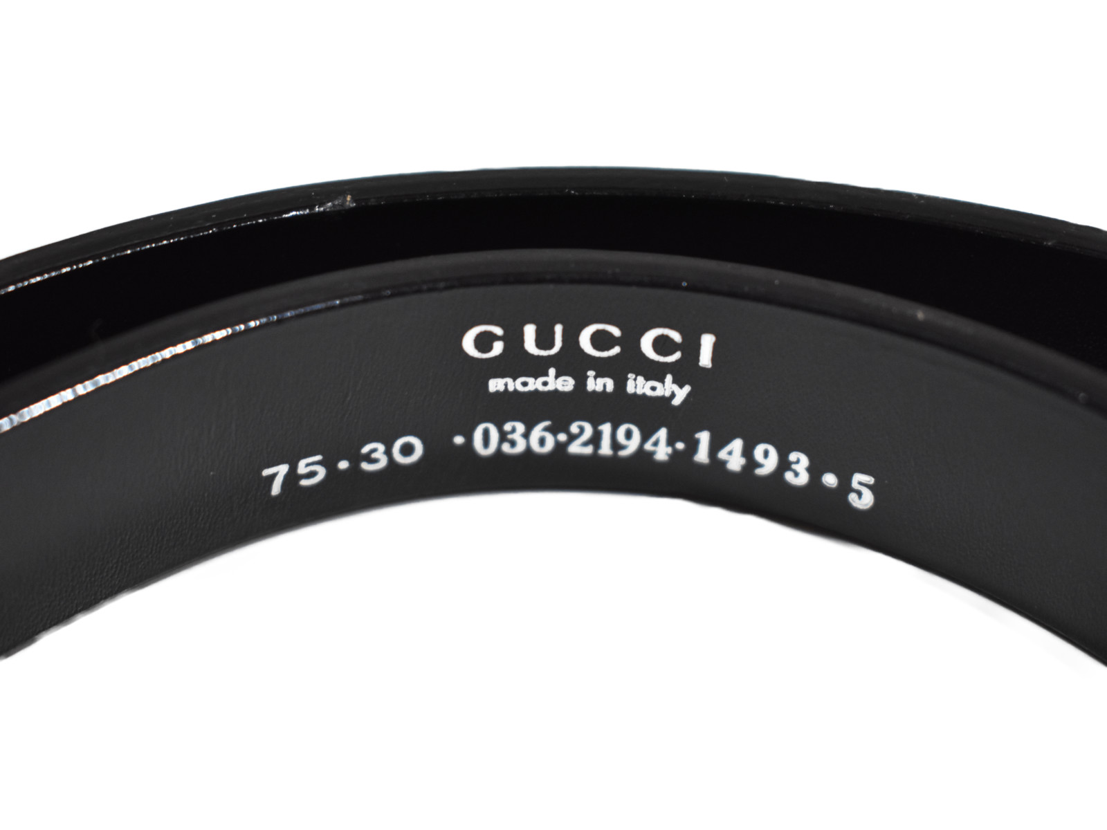 楽天市場】【中古】GUCCI Gベルト 036.2194.1493 ブラック×シルバー