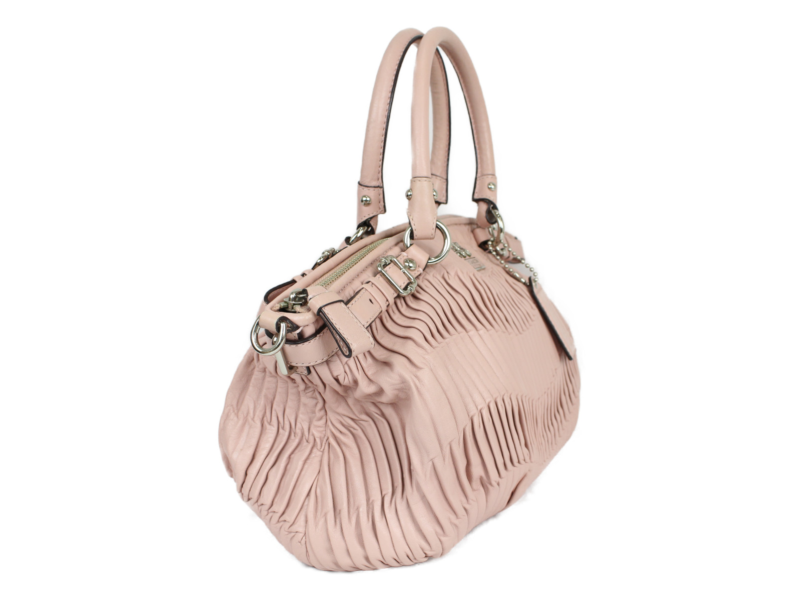 楽天市場】COACH コーチ マディソン ギャザー レザーバッグ 18620