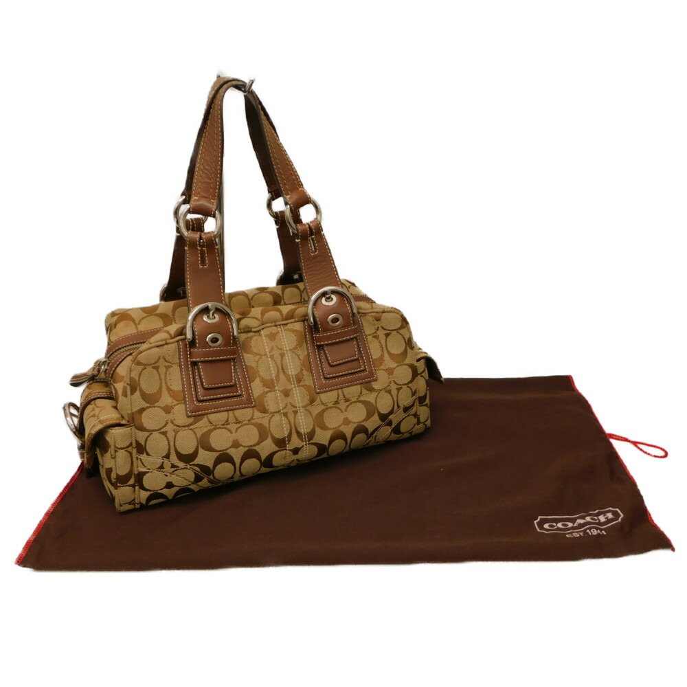 楽天市場】【布袋有り】COACH コーチ ソーホーシグネチャーサッチェル