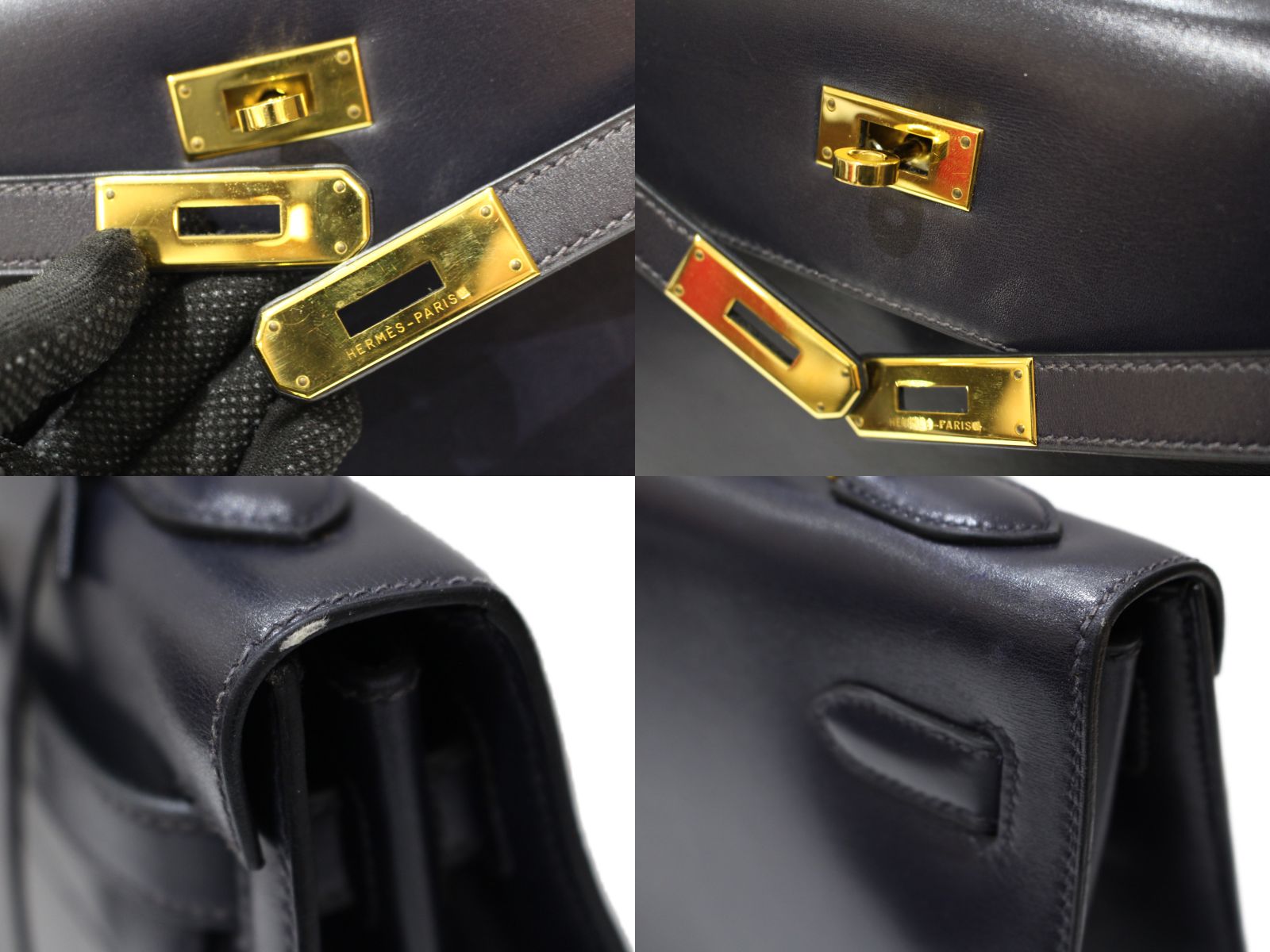 楽天市場】【布袋あり】HERMES エルメス ケリー32 □B刻印 1998年製 外