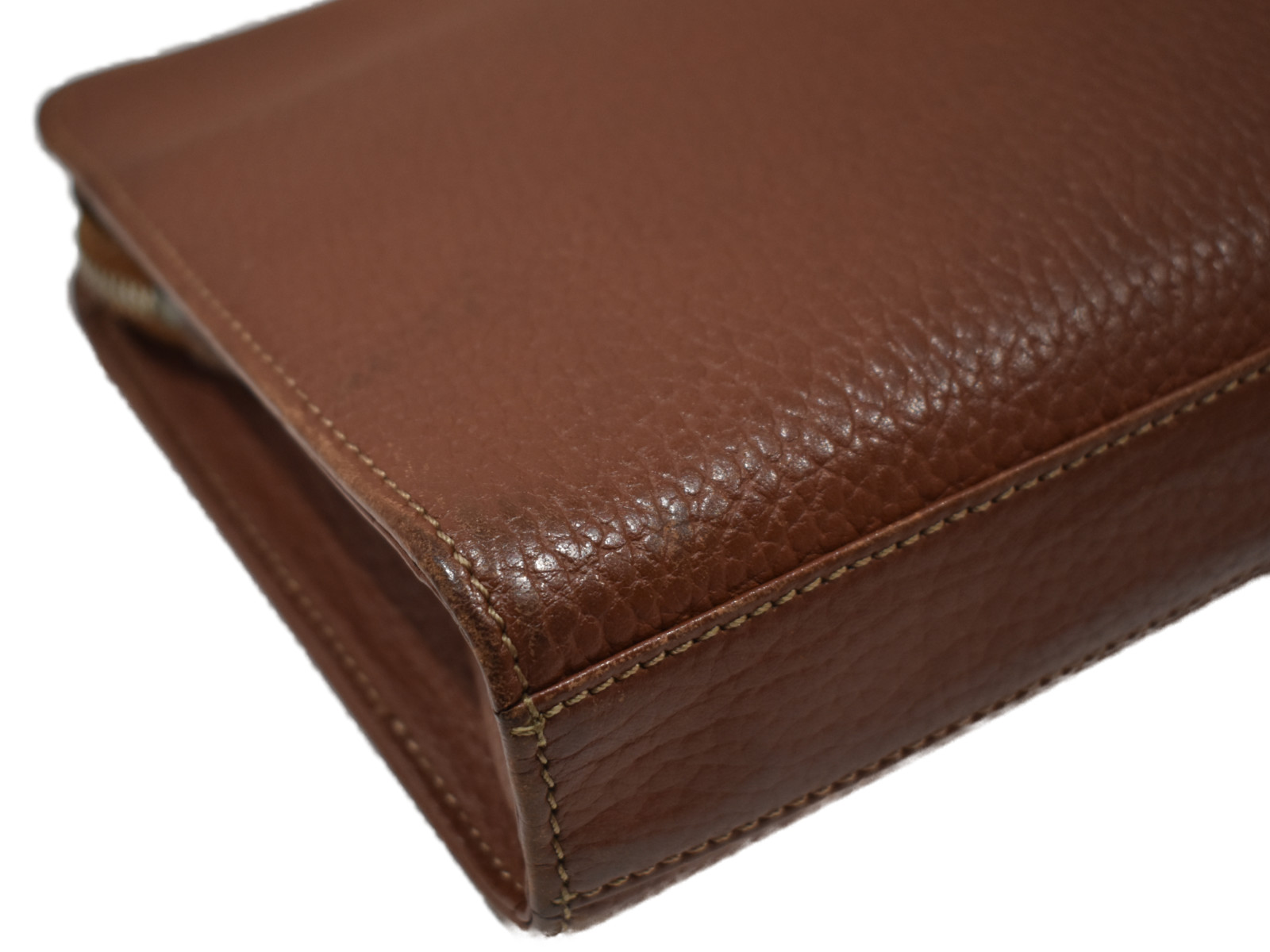 楽天市場】BURBERRY バーバリー セカンドバッグ レザー ブラウン